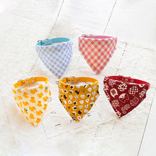Load image into Gallery viewer, Cute Fashion Adjustable Cat Rabbit Japanese Saliva Towel Rabbit Photo Props Bunny Bib Triangle Scarf Pet Dressing
