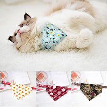 Load image into Gallery viewer, Cute Fashion Adjustable Cat Rabbit Japanese Saliva Towel Rabbit Photo Props Bunny Bib Triangle Scarf Pet Dressing
