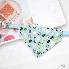 Load image into Gallery viewer, Cute Fashion Adjustable Cat Rabbit Japanese Saliva Towel Rabbit Photo Props Bunny Bib Triangle Scarf Pet Dressing
