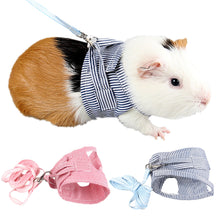 Load image into Gallery viewer, Pet Hamster Traction Strap Outdoor Training Soft Cotton Clothes Rope for Hamster Guinea Pig Rabbit Accessories Pet Products
