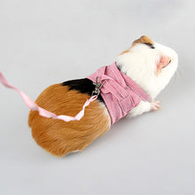 Load image into Gallery viewer, Pet Hamster Traction Strap Outdoor Training Soft Cotton Clothes Rope for Hamster Guinea Pig Rabbit Accessories Pet Products
