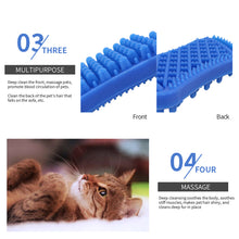 Load image into Gallery viewer, Silicone Pet Dog Cleaning Brush Shampoo Massager Soft Pet SPA Massage Brush for Grooming Brushing and Bathing
