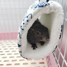 Load image into Gallery viewer, Hamster Cage Ferret Tunnel Hammock For Rat Warm Hamster Tube Toy Hanging Bed Cage For Hamster Rabbit Guinea Pig Small Animals
