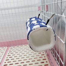 Load image into Gallery viewer, Hamster Cage Ferret Tunnel Hammock For Rat Warm Hamster Tube Toy Hanging Bed Cage For Hamster Rabbit Guinea Pig Small Animals
