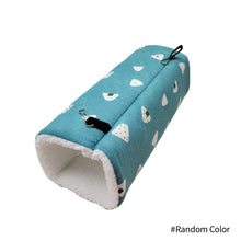Load image into Gallery viewer, Hamster Cage Ferret Tunnel Hammock For Rat Warm Hamster Tube Toy Hanging Bed Cage For Hamster Rabbit Guinea Pig Small Animals

