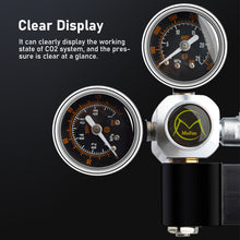 Load image into Gallery viewer, DIY Aquarium CO2 Regulator Magnetic Solenoid Kit CO2 Generator Control System Reactor Set Fine-Tuning Pressure Reducing Check Valve One-Way Bubble Counter Diffuser Fish Tank Accessories
