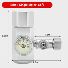 Load image into Gallery viewer, DIY Aquarium CO2 Regulator Magnetic Solenoid Kit CO2 Generator Control System Reactor Set Fine-Tuning Pressure Reducing Check Valve One-Way Bubble Counter Diffuser Fish Tank Accessories

