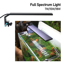 Load image into Gallery viewer, Full Spectrum Light Desktop Mini Tank Led Aquarium Fish Tank Lamp Aquatic Water Plant LED Light Exquisite Compact Aquarium Lamp for Grass Moss
