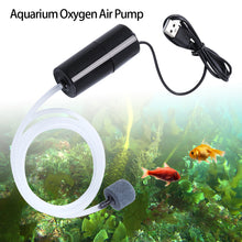 Load image into Gallery viewer, 5V 1W Mini Aquarium Oxygen Air Pump Fish Tank USB Silent Air Compressor Portable Fishing Oxygener With Air Stone Mute Energy Small Oxygenator Domestic Aquarium Accessories
