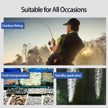 Load image into Gallery viewer, 5V 1W Mini Aquarium Oxygen Air Pump Fish Tank USB Silent Air Compressor Portable Fishing Oxygener With Air Stone Mute Energy Small Oxygenator Domestic Aquarium Accessories
