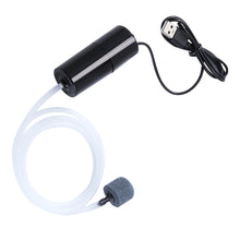 Load image into Gallery viewer, 5V 1W Mini Aquarium Oxygen Air Pump Fish Tank USB Silent Air Compressor Portable Fishing Oxygener With Air Stone Mute Energy Small Oxygenator Domestic Aquarium Accessories
