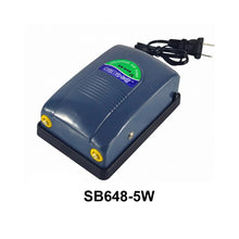 Load image into Gallery viewer, High Power 8w 12w Oxygen Air Pump Fish Tank Silent Aquarium Air Compressor Adjustable Air Flow Single Double Outlet Noiseless Oxygen Increasing Pump Aquarium Accessories
