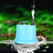 Load image into Gallery viewer, 5/15/35/55W Ultra-Quiet Submersible Water Fountain Pump Aquarium Fish Tank Bottom Filter Spout Temperature Control Silent Multifunctional Suction Pumps
