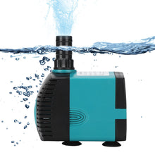 Load image into Gallery viewer, 3w 6w 10w 15w 25w Mute Aquarium Water Pump Ultra-Quiet Submersible Tank Fountain Side Suction Pump Energy-Saving Adjustable Fish Pond Filter 220V-240V
