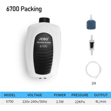 Load image into Gallery viewer, Ultra Silent Aquarium Air Pump Oxygen Compressor for Fish Tank Single &amp; Double Outlet Adjustable Air Volume Control Aquarium Accessories 220-240V
