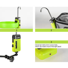 Load image into Gallery viewer, 3 in 1 Fishing Oxygen Pump Intelligent Sensor USB Charging Portable LED Lighting Outdoor Fishing Oxygenation Air Pump Compression Resistance
