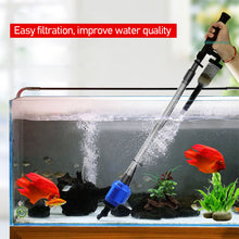 Load image into Gallery viewer, Electric Aquarium Gravel Cleaner Automatic Water Changer Sludge Extractor Sand Washer Filter Pump Siphon for Fish Tank Vacuum Cleaner Aquarium Cleaning Tools
