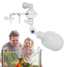Load image into Gallery viewer, DIY Auto Aquarium Water Changer Kit Automatic Filling Water Replenishing Kit Water Filler Water Level Controller Power Free Fish Tank Adjustable Float Ball Valve Type
