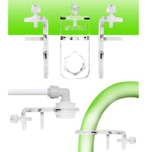 Load image into Gallery viewer, DIY Auto Aquarium Water Changer Kit Automatic Filling Water Replenishing Kit Water Filler Water Level Controller Power Free Fish Tank Adjustable Float Ball Valve Type
