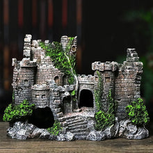 Load image into Gallery viewer, Aquarium Rock Play Ornaments Landscaping Simulation Rockery Decoration Artificial Resin Stone Moss Fish Live Artificial Decoration Ornaments Furniture Pet Accessories
