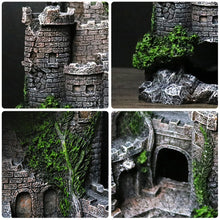 Load image into Gallery viewer, Aquarium Rock Play Ornaments Landscaping Simulation Rockery Decoration Artificial Resin Stone Moss Fish Live Artificial Decoration Ornaments Furniture Pet Accessories
