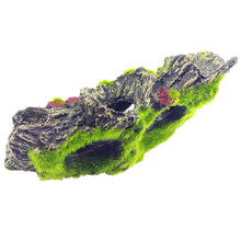 Load image into Gallery viewer, Aquarium Decoration Mountain View Resin Hollow Trunk Tree House Moss Hole Cave for Fish Tank Ornament Cave Landscaping Aquarium Rockery Wood Landscape

