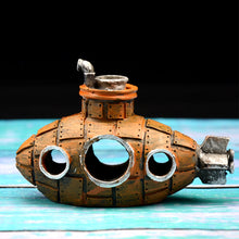 Load image into Gallery viewer, Fish Tank Resin Submarine Decoration Small Fish Hiding House Landscape Submarine Breeding Tank Ornaments Aquarium Supplies Aquarium Accessories
