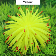 Load image into Gallery viewer, Artificial Jellyfishes Sucker Coral Aquarium Fake Aquatic Plant Underwater Landscape Sea Anemone for Fish Tank Aquarium Accessories Ornament Decoration
