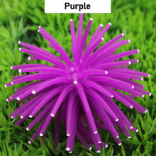 Load image into Gallery viewer, Artificial Jellyfishes Sucker Coral Aquarium Fake Aquatic Plant Underwater Landscape Sea Anemone for Fish Tank Aquarium Accessories Ornament Decoration
