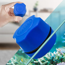 Load image into Gallery viewer, Aquarium Magnetic Brush Glass Floating Algae Scraper Curve Glass Cleaner Mini Scrubber Tool Fish Tank Glass Cleaning Magnet
