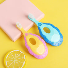 Load image into Gallery viewer, Kids Toothbrush Infant Toothbrush with Handle Oral Care Cleaning Training Toothbrush Soft Hair Brush for Toddler 1-3T
