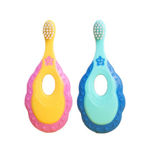 Load image into Gallery viewer, Kids Toothbrush Infant Toothbrush with Handle Oral Care Cleaning Training Toothbrush Soft Hair Brush for Toddler 1-3T
