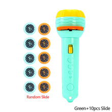 Load image into Gallery viewer, Baby Sleeping Story Book Flashlight Projector Torch Lamp Toy Early Education Toy for Kid Holiday Birthday Xmas Gift Light Up Toy
