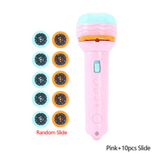 Load image into Gallery viewer, Baby Sleeping Story Book Flashlight Projector Torch Lamp Toy Early Education Toy for Kid Holiday Birthday Xmas Gift Light Up Toy
