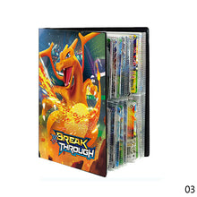 Load image into Gallery viewer, 240PCS Game Card Collection Holder Pokemon Cards Album Book Cartoon Anime Collection Folder Kid Cool Toy Gift
