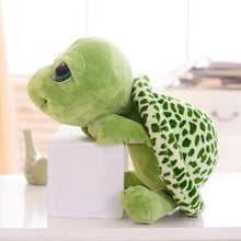 Load image into Gallery viewer, Kids Toys Plush Tortoise Toy Big Eye Green Stuffed Sea Turtle Animal Toys Gifts for Children Baby Accompany Toy Room Decoration
