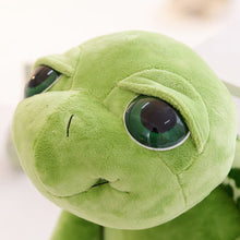 Load image into Gallery viewer, Kids Toys Plush Tortoise Toy Big Eye Green Stuffed Sea Turtle Animal Toys Gifts for Children Baby Accompany Toy Room Decoration
