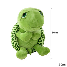 Load image into Gallery viewer, Kids Toys Plush Tortoise Toy Big Eye Green Stuffed Sea Turtle Animal Toys Gifts for Children Baby Accompany Toy Room Decoration
