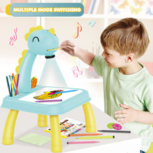 Load image into Gallery viewer, Kids Projector Drawing Table Painting Board Desk Multifunctional Writing Arts Crafts Educational Projection Machine Drawing Toy
