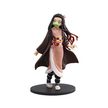 Load image into Gallery viewer, Anime 16CM Demon Slayer Kimetsu no Yaiba Figure Kamado Tanjirou Action Figure Agatsuma Zenitsu Nezuko Warrior PVC Model Toys
