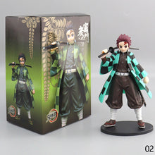 Load image into Gallery viewer, Anime 16CM Demon Slayer Kimetsu no Yaiba Figure Kamado Tanjirou Action Figure Agatsuma Zenitsu Nezuko Warrior PVC Model Toys

