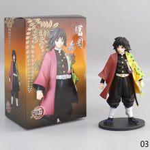 Load image into Gallery viewer, Anime 16CM Demon Slayer Kimetsu no Yaiba Figure Kamado Tanjirou Action Figure Agatsuma Zenitsu Nezuko Warrior PVC Model Toys
