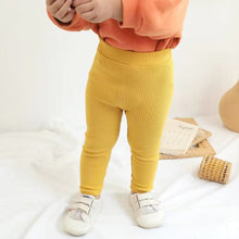 Load image into Gallery viewer, Baby Girls Boys Leggings Cotton Pants for diapers Spring Autumn Kids Girl Elastic Pants Fashion High Waist Long Trousers Children's Big Butt Pant
