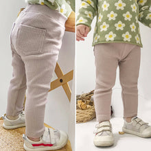 Load image into Gallery viewer, Baby Girls Boys Leggings Cotton Pants for diapers Spring Autumn Kids Girl Elastic Pants Fashion High Waist Long Trousers Children's Big Butt Pant
