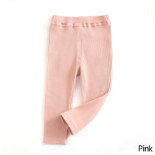 Load image into Gallery viewer, Baby Girls Boys Leggings Cotton Pants for diapers Spring Autumn Kids Girl Elastic Pants Fashion High Waist Long Trousers Children's Big Butt Pant
