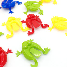 Load image into Gallery viewer, 12pcs Jumping Frogs Toys with Bucket hildren Finger Action Training Toy Birthday Party Favors Little Gifts
