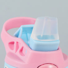 Load image into Gallery viewer, Kids Drinking Bottle with Straw Cartoon Portable Water Bottles BPA Free Children Bottle with Handle Children Kettle Portable Sports Bottle
