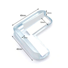 Load image into Gallery viewer, 10pcs Baby Safety Silicone Protector Table Corner Edge Protection Cover Children Anticollision Guards Kid Security Corner Guard
