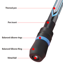 Load image into Gallery viewer, 1pc Spinning Pen Creative Rotating Gaming Gel Pens Student Gift Toy Stress Pressure Releaser Penspinning Pen
