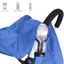Load image into Gallery viewer, Baby Stroller Cup Holder Universal Bottle Rack 360 Rotatable Cup Holder for Stroller Milk Bottle Carrying Case
